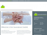 hausarztpraxis-coesfeld.de Webseite Vorschau