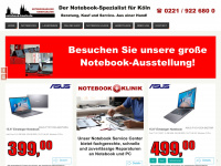 notebook-koeln.de Webseite Vorschau
