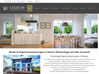 legrum-immobilien.de Webseite Vorschau