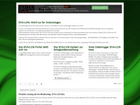 eva-log.de Webseite Vorschau