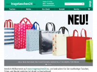 tragetaschen24.eu Webseite Vorschau