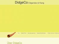 didgeco.de Webseite Vorschau