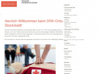 drk-riedstadt-stockstadt.de Webseite Vorschau