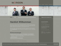werigon.de Webseite Vorschau