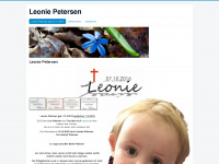 leonie-petersen.de Webseite Vorschau