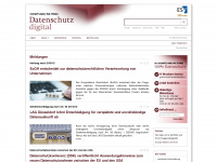 datenschutzdigital.de Webseite Vorschau