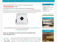 wischroboter-test.info Webseite Vorschau