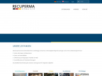 recuperma.com Webseite Vorschau