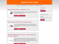 eolan.fr Webseite Vorschau