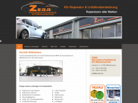 zerr-kfz.de Webseite Vorschau