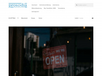 prosodia.shop Webseite Vorschau