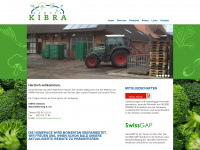 kibra-gemuese.ch Webseite Vorschau