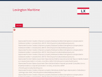 lexington-maritime.com Webseite Vorschau