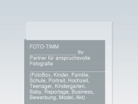 foto-timm.de Webseite Vorschau