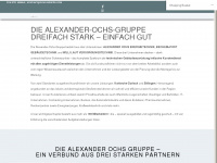 ochs-gruppe.com Webseite Vorschau