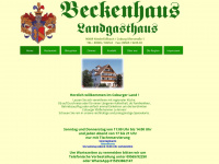 beckenhaus.de Webseite Vorschau