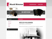 musik-wimmer.de Webseite Vorschau