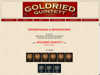 goldried-quintett.at Webseite Vorschau