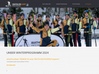 biathloncamp.de Webseite Vorschau