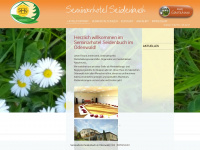 seminarhotel-seidenbuch.de Webseite Vorschau