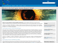earth-system-science.org Webseite Vorschau