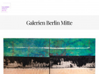galerien-berlin-mitte.de Webseite Vorschau