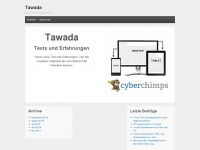 tawada.de Webseite Vorschau