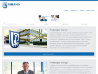 roland-italia.it Webseite Vorschau