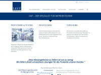 iavf.de Webseite Vorschau