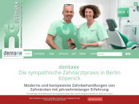 zahnarzt-praxis-koepenick.de Webseite Vorschau