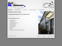 klein-holzmann.de Webseite Vorschau