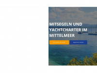 mitsegeln-segeltoern.org Webseite Vorschau