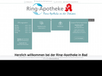 meine-ring-apotheke.de Webseite Vorschau