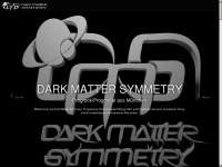 darkmattersymmetry.com Webseite Vorschau