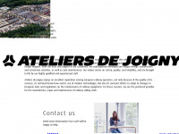 ateliersdejoigny.com Webseite Vorschau