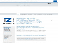 interzert.com Webseite Vorschau