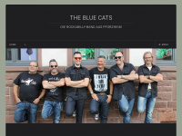bluecats-pforzheim.com Webseite Vorschau