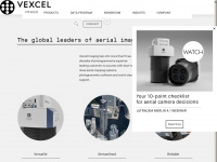 vexcel-imaging.com Webseite Vorschau