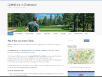 golfcity.at Webseite Vorschau