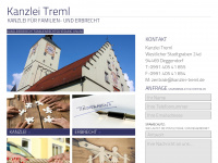 kanzlei-treml.de Webseite Vorschau