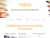 quantum-werbung.de Webseite Vorschau