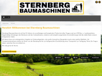 sternberg-gebrauchtmaschinen.de Webseite Vorschau