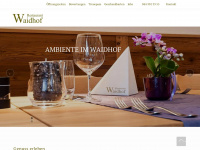 restaurant-waidhof.ch Webseite Vorschau