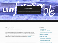 unfussable.wordpress.com Webseite Vorschau