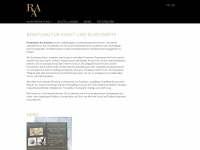 rosemeyer-art-advisors.de Webseite Vorschau