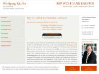 rkp-kaeuffer.de Webseite Vorschau