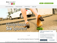 ost-mobil.ch Webseite Vorschau