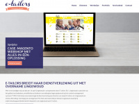 e-tailors.nl Webseite Vorschau