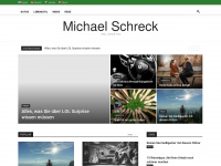 michaelschreck.net Webseite Vorschau
