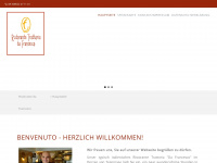 restaurant-da-francesco.de Webseite Vorschau